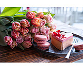  Dessert, Pink, Tulips