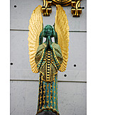   Angel, Art Nouveau, Otto Wagner