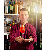   Cocktail, Barkeeper, Aperol Spritz