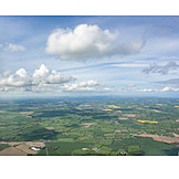   Aerial View, Fields