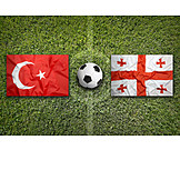   Soccer, European Championship, Turkey, Georgia