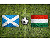   Soccer, European Championship, Hungary, Scotland