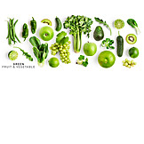   Grün, Green, Fruit & Vegetables, Obst & Gemüse